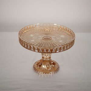 Gold Tinted Cake Stand