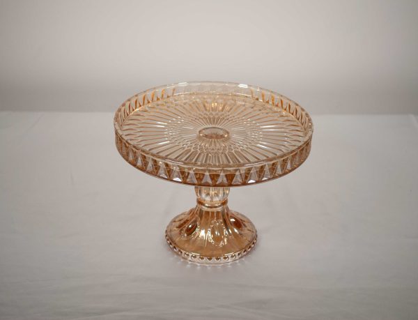 Gold Tinted Cake Stand