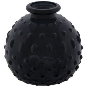 Round Black Bud Vase