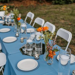 Centerpieces Antiqued Glass Centerpieces