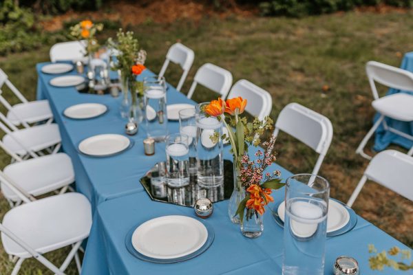 Centerpieces Antiqued Glass Centerpieces