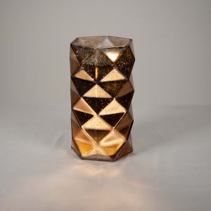 Gold Mercury Glass Vase