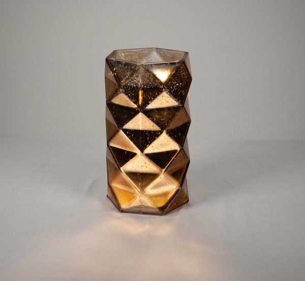 Gold Mercury Glass Vase