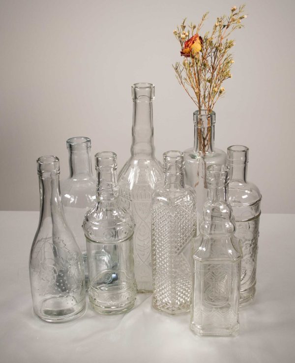 Tall Assorted Bud Vases