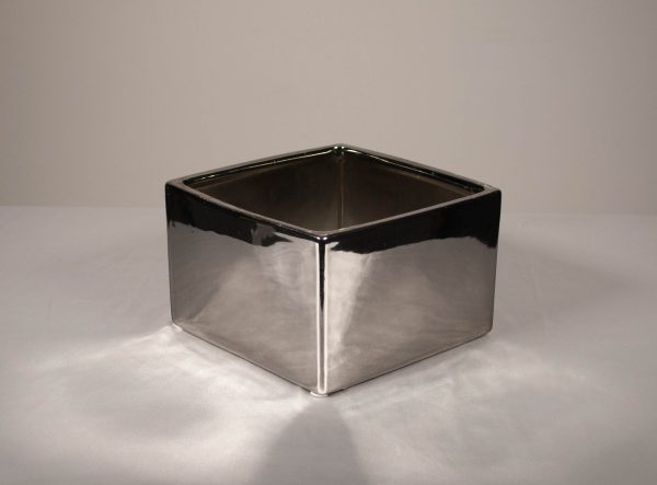 Silver Flower Arrangement Box