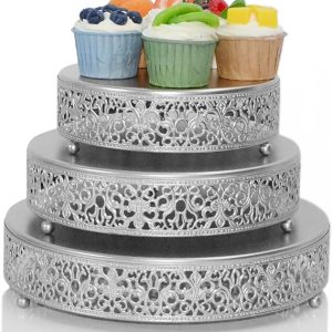 Classic Silver Cake Plateau