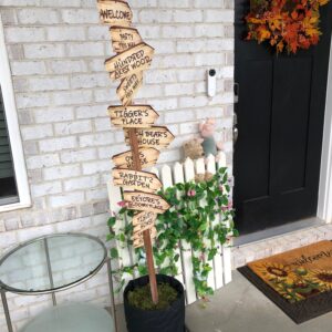 100 Acre Woods Sign
